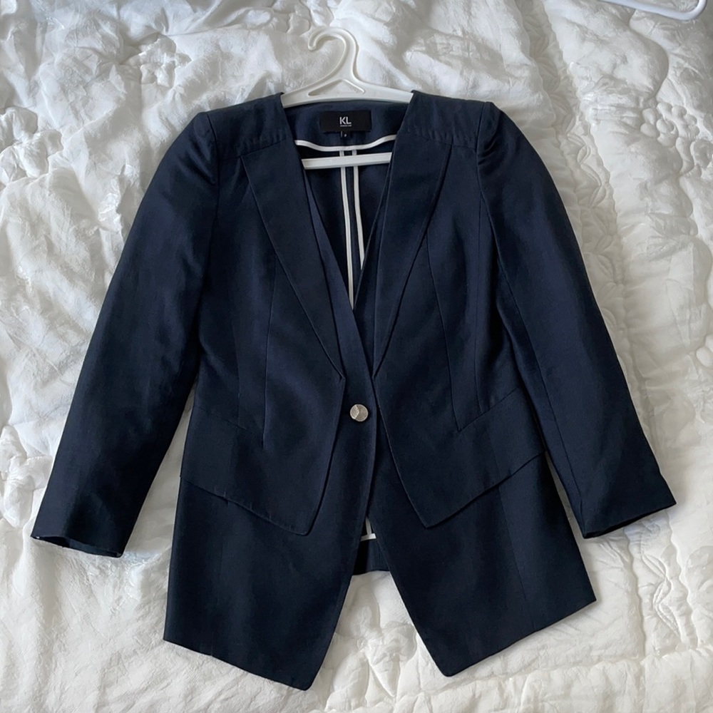Kenneth Lynn women’s linen blazer